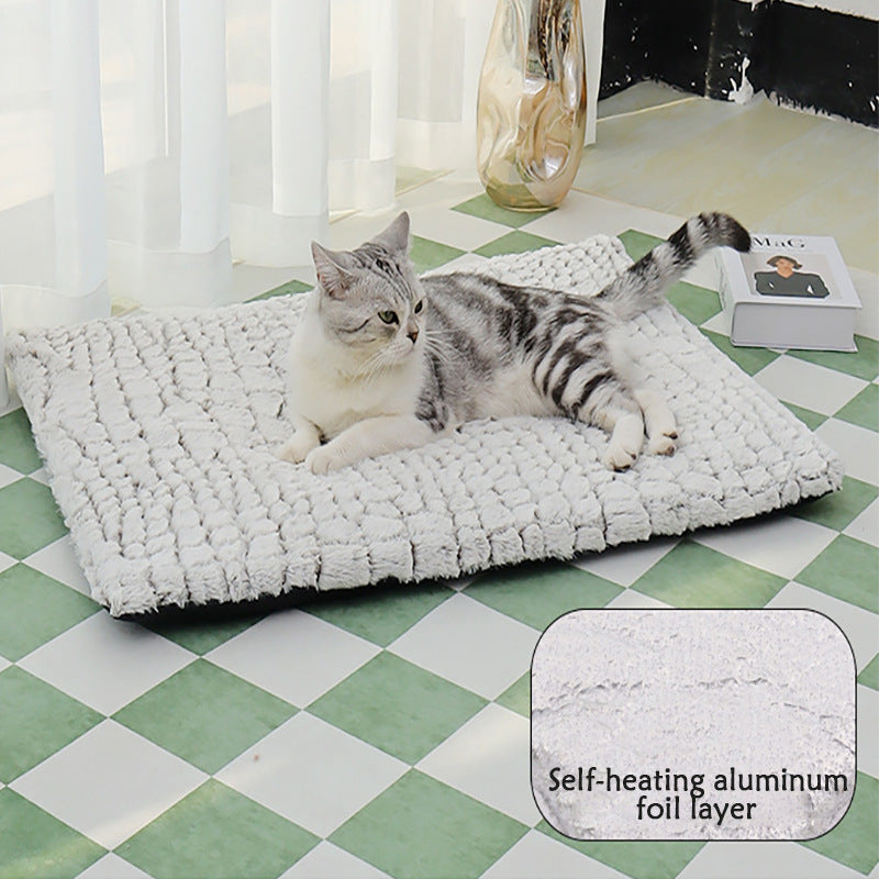 Warm Fleece Pet Bed for Cats and Dogs