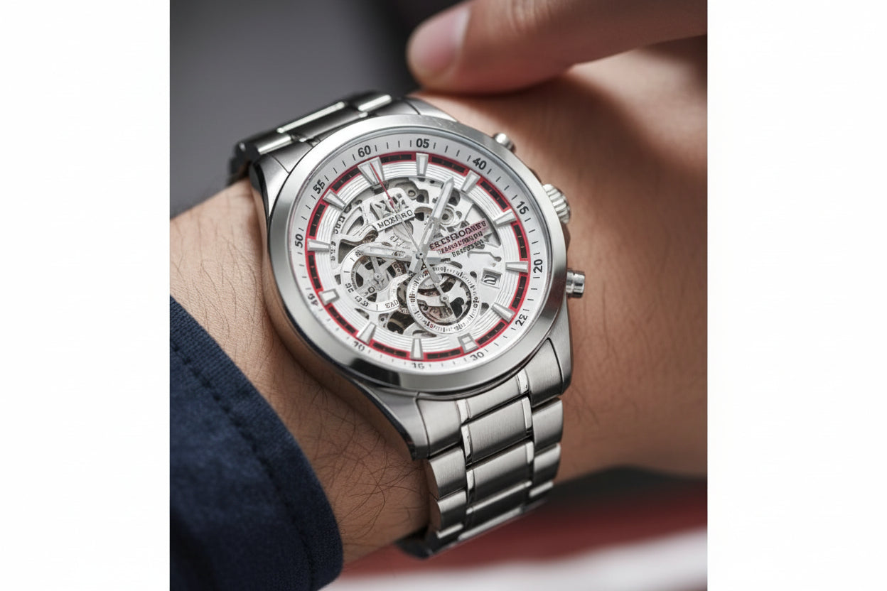 Double-sided Hollow Automatic Men's Mechanical Watch