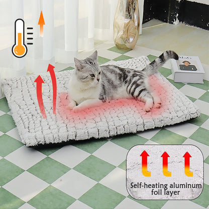 Warm Fleece Pet Bed for Cats and Dogs